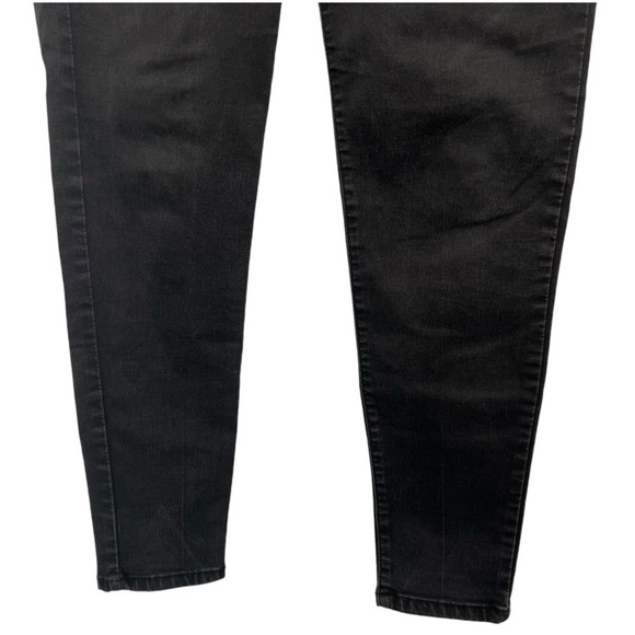 Democracy Abroad Solution Black Mid Rise Skinny Stretch Jeans Women’s 10 - Picture 6 of 13